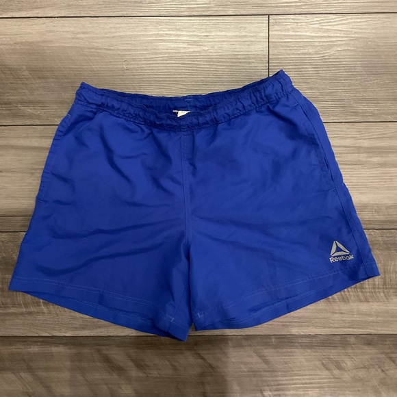 Reebok Men's Vibrant Blue Sports Shorts - Picture 1 of 4